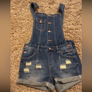 denim overalls